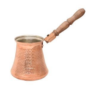 Hammered Copper Cezve – Authentic Turkish Coffee Brewer, Kia II Model