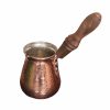 Hammered Copper Cezve - Traditional Stovetop Coffee Pot, Sahel Model