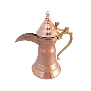 Traditional Copper Dallah Arabic Coffee Pot – Taj Model