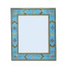Persian Wooden Mirror Frame – Khatamkari Model Kara