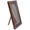 Persian Wooden Mirror Frame – Khatamkari Model Zomorod