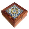 Bahar Wooden Storage Chest – Multi-Purpose Tea Compartments