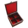 Bahar Wooden Storage Chest – Multi-Purpose Tea Compartments