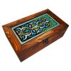 Choobi Style Wooden Box – Compartments for Tea & Snacks