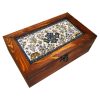 Kashi Kari Wooden Organizer – Tea & Snack Storage Compartments
