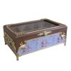 Kimia Wooden Tea Organizer Chest with Storage Compartments