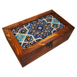 Tara Wooden Tea Organizer Chest – Box with Sliding Sections