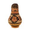 Persian Copper Pitcher Traditional Hammered Daisy