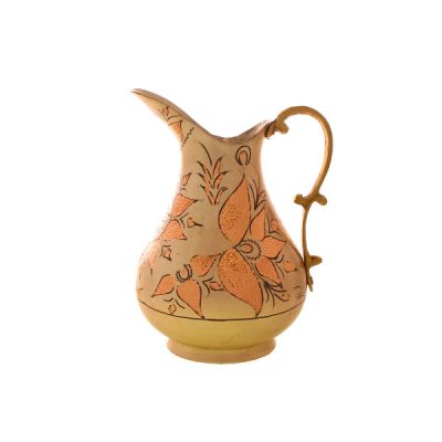 Persian Copper Pitcher Traditional Hammered Kamani