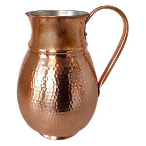 Persian Copper Pitcher Traditional Hammered Latoon