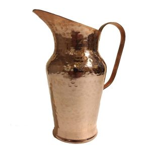 Persian Copper Pitcher Traditional Hammered Sana