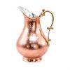 Persian Copper Pitcher Traditional Hammered Swan