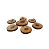 Wooden Haft-sin Set for Nowruz Persian New Year Bird