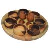 Wooden Haft-sin Set for Nowruz Persian New Year Cara