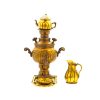 Persian Brass Samovar Decorative Charcoal Tea Maker 1-Liter