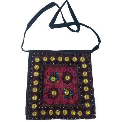 Ethnic Embroidered Crossbody Bag Baluchi Black Edition II