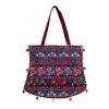 Ethnic Tote Bag with Baluchi Embroidered Model Saba