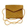 Embroidered Clutch Handbag with Geometric Pattern - Hamid III