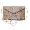 Embroidered Clutch Handbag with Floral Pattern - Hamta