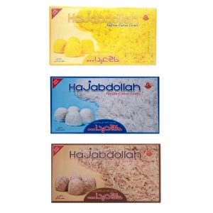 Pashmak – Persian Cotton Candy Floss with Saffron, Vanilla & Cocoa Flavors – Haj Abdollah (3x)