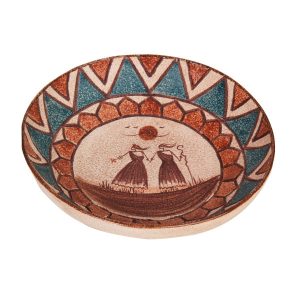Handmade Decorative Pottery Bowl Model Naghshine