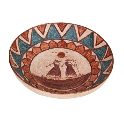 Handmade Decorative Pottery Bowl Model Naghshine