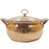 Persian Copper Cooking Pot - Traditional Hammered Artisan Style, Kabiri