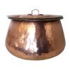 Persian Copper Cooking Pot - Traditional Hammered Artisan Style, Kamanii