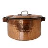 Persian Copper Cooking Pot - Traditional Hammered Artisan Style, Kiana