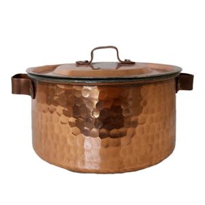 Persian Copper Cooking Pot – Traditional Hammered Artisan Style, Kiana