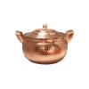 Persian Copper Cooking Pot - Traditional Hammered Artisan Style, Kimia