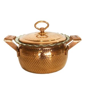 Persian Copper Cooking Pot – Traditional Hammered Artisan Style, Nima