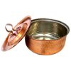 Persian Copper Cooking Pot - Traditional Hammered Artisan Style, Saman