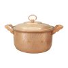 Persian Copper Cooking Pot - Traditional Hammered Artisan Style, Zhabiz