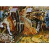 Hand-Knotted Persian Pictorial Rug from Tabriz Depicting Piano