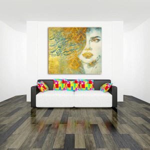 Persian Canvas Art – Printed Livia