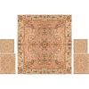 Persian Bedspread Set – Oriental Style Double Size with Termeh Fabric – Afshar