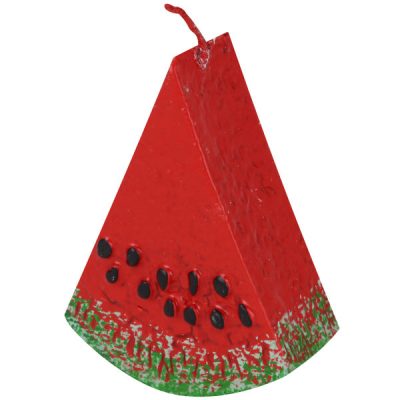 Persian Watermelon Figural Candle – Symbolic Yalda Night Table Decor
