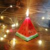 Watermelon Candle – Red Style, Ideal for Yalda Decor