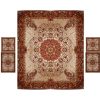 Persian Bedspread Set – Oriental Style Double Size with Termeh Fabric – Nahal