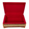 Handcrafted Wooden Jewelry Box with Persian Khatam Design - Shokran