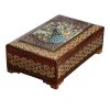 Handcrafted Wooden Jewelry Box with Persian Khatam Design - Pardis