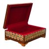 Handcrafted Wooden Jewelry Box with Persian Khatam Design - Pardisan