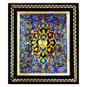 Handcrafted Wooden Jewelry Box with Persian Khatam Design – Vandad