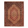 Hand-Knotted Persian Kurdistan Rug (Tribal Mahi Medallion / Herati) - Brown Wool