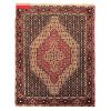 Hand-Knotted Persian Kurdistan Forest Rug (Tribal Mahi Medallion / Herati) - Brown Wool