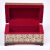 Handcrafted Wooden Jewelry Box with Persian Khatam Design - Shabnam