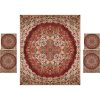 Persian Bedspread Set – Oriental Style Double Size with Termeh Fabric – Hana