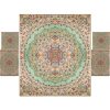 Persian Bedspread Set – Oriental Style Double Size with Termeh Fabric – Negin
