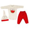 Set of 3 Pieces Baby Clothes Model Watermelon